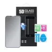 5D Full Glue edzett üvegfólia iPhone 13 Privacy, fekete