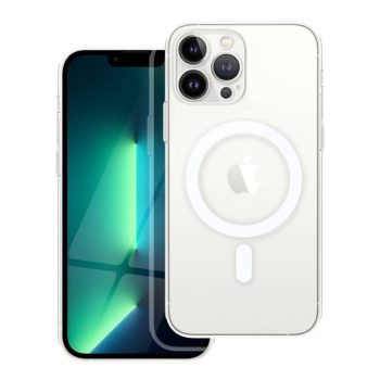   CLEAR MAG COVER tok kameravédelemmel, MagSafe iPhone 13 Pro Max, átlátszó