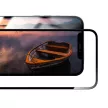 Forcell hajlékony nano üveg 5D iPhone 13/13 Pro/14, fekete