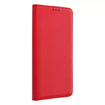 Smart Magnet oldalra nyíló tok iPhone 14, piros
