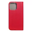 Smart Magnet oldalra nyíló tok iPhone 14 Pro Max, piros