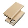 Smart Magnet oldalra nyíló tok iPhone 14 Plus, arany
