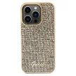 Guess Disco Metal Script iPhone 14 Pro Max 6.7" Pro hátlap, tok, arany