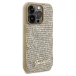 Guess Disco Metal Script iPhone 14 Pro Max 6.7" Pro hátlap, tok, arany