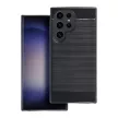 Carbon Case Samsung A54 5G hátlap, tok, fekete