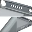 METALLIC tok iPhone 15, szürke