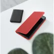 SMART PRO Book bőr oldalra nyíló tok iPhone 15, bordó