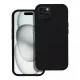 SILICONE tok iPhone 15 Plus, fekete