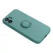 SILICONE RING tok iPhone 15, zöld