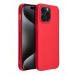 Soft Case TPU hátlap, tok iPhone 15 Pro Max, piros