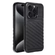 Thunder Case ütésálló tok iPhone 15 Pro, fekete
