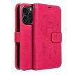 MEZZO Book case, oldalra nyíló tok iPhone 15 Pro álomcsapdás, rózsaszín