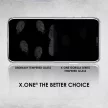 X-ONE Full Cover Extra Strong matt iPhone 15 Pro edzett üvegfólia 9H