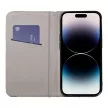 Smart Magnetic Iphone 15 Pro oldalra nyíló tok, zöld