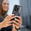FULL matt MAG COVER tok MagSafe for iPhone 15, fekete
