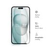 Blue Star iPhone 15 Plus/16 Plus kijelzővédő edzett üvegfólia (2D nem teljes kijelzős sík üvegfólia), 9H, átlátszó