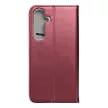 Smart Magnetic Samsung Galaxy S24 Plus oldalra nyíló tok, bordó