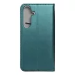 Smart Magnetic Samsung Galaxy S24 Plus oldalra nyíló tok, zöld