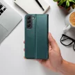 Smart Magnetic Samsung Galaxy S24 Plus oldalra nyíló tok, zöld