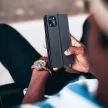Smart Fancy oldalra nyíló tok Samsung Galaxy S24 Plus, fekete