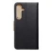 Smart Fancy oldalra nyíló tok Samsung Galaxy S24 Plus, arany, fekete