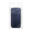 DUAL POCKET Book oldalra nyíló tok Samsung Galaxy S24 Plus, sötétkék