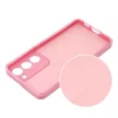 Blink Clear Case Samsung Galaxy S24 Plus 2mm csillámos szilikon hátlap, tok, rózsaszín