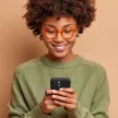 Roar Luna tok iPhone 15, fekete
