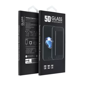 5D Full Glue edzett üvegfólia iPhone 14 Pro (matt), fekete