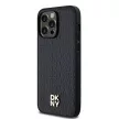 DKNY case for IPHONE 14 Pro Magsafe hátlap, tok DKHMP14LPSHRPSK Repeat Pattern W/Stack Logo, fekete