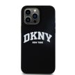DKNY case for IPHONE 13 Pro Max Magsafe hátlap, tok DKHMP13XSNYACH W/White Arch Logo, fekete