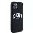 DKNY case for IPHONE 14 Magsafe hátlap, tok DKHMP14SSNYACH W/White Arch Logo, fekete