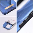 FORCELL F-PROTECT Mirage tok, MagSafe iPhone 14 Plus, kék madár, színes