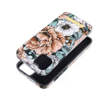   FORCELL F-PROTECT Mirage tok MagSafe iPhone 14 Plus virág, színes bokor, színes