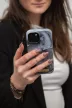 FORCELL F-PROTECT Mirage tok, MagSafe iPhone 14 Plus márvány, színes