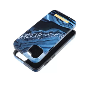   FORCELL F-PROTECT Mirage tok, MagSafe iPhone 14 Plus óceán márvány, színes