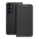 LUNA Book Carbon oldalra nyíló tok SAMSUNG A55 5G, fekete