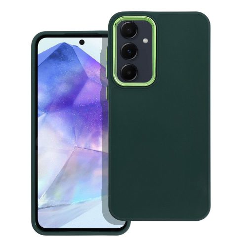 Frame case tok SAMSUNG A55 5G, zöld