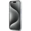 DKNY case for IPHONE 14 Magsafe hátlap, tok DKHMP14SHRHSEK Repeat Texture Pattern W/ Stripe, fekete