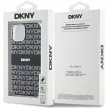 DKNY case for IPHONE 14 Magsafe hátlap, tok DKHMP14SHRHSEK Repeat Texture Pattern W/ Stripe, fekete
