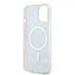 DKNY case for IPHONE 14 Magsafe hátlap, tok DKHMP14SHCPTSK Checkered Pattern W/Printed Stripes, fekete