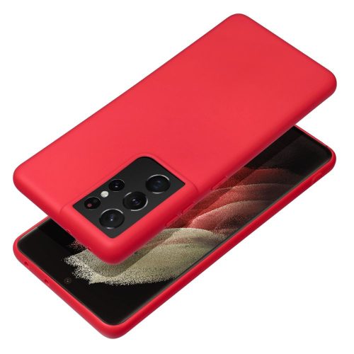 Soft Case TPU hátlap, tok SAMSUNG A55 5G, piros