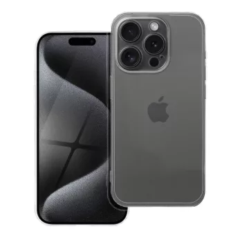   CLEAR CASE 1,5 mm szilikon tok iPhone 12 Pro Max, átlátszó