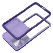 SLIDER kameravédős, ütésálló tok Samsung Galaxy S24 Plus, lila