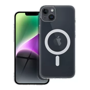   FROST MAG COVER tok kameravédelemmel, MagSafe iPhone 14 Plus, átlátszó