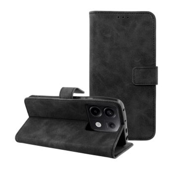   TENDER Book Case oldalra nyíló tok XIAOMI Redmi Note 13 Pro 5G, fekete