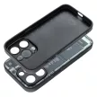 Tech Case hátlap, tok iPhone 15 design 1, fekete