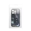 Tech Case hátlap, tok iPhone 12 Pro Max design 2, fekete