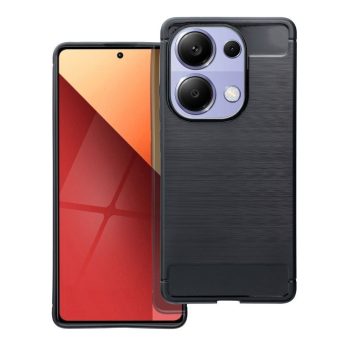 Carbon Case Xiaomi Redmi Note 13 Pro 4G hátlap, tok, fekete