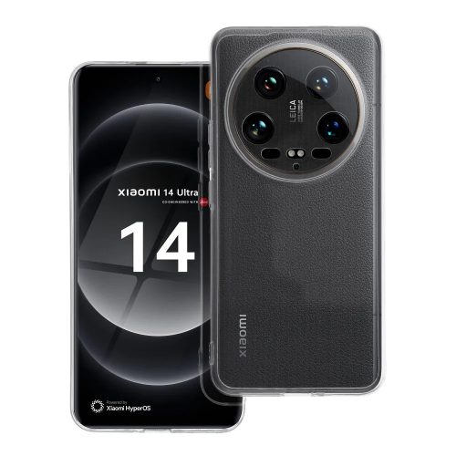 CLEAR tok 2 mm XIAOMI 14 ULTRA (fényképezőgép védelme), átlátszó